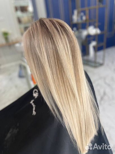 Окрашивание волос,стрижка