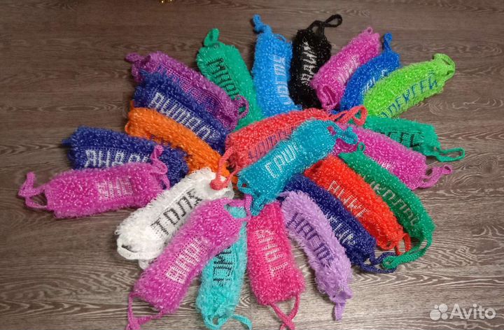 Мочалка ручной работы