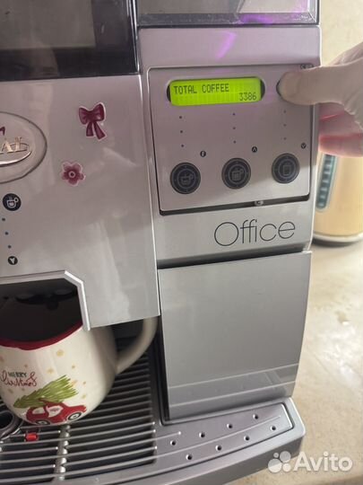 Кофемашина saeco royal office (3386 циклов)