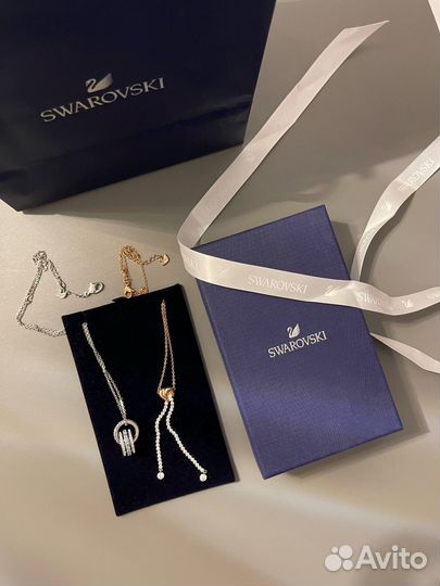 Swarovski кулон подвеска