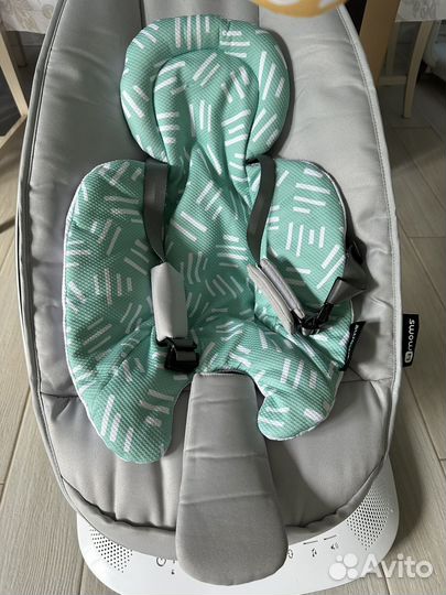 4moms Кресло-качалка MamaRoo New серебро