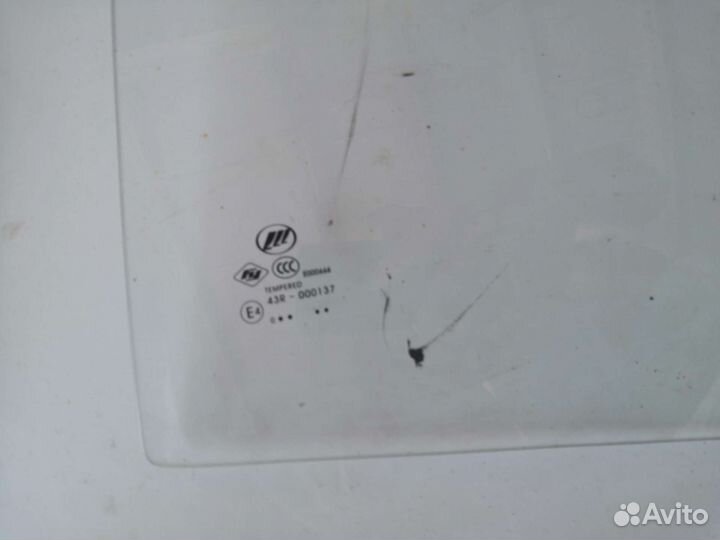 Стекло заднее левое Лифан бриз