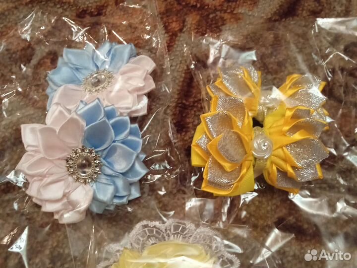 Резинки для волос ручной работы