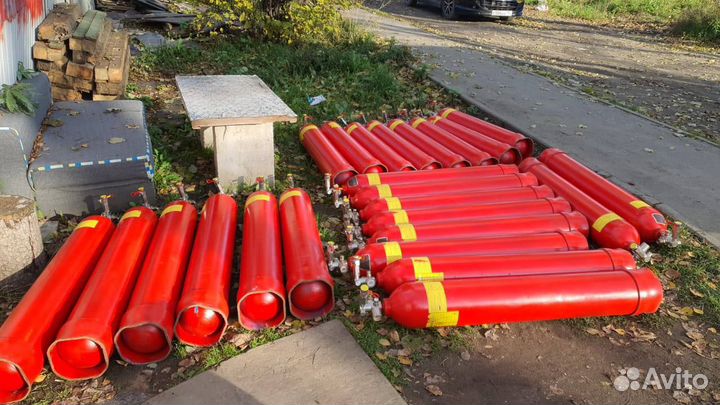 Продажа фреона и газов для систем пожаротушения