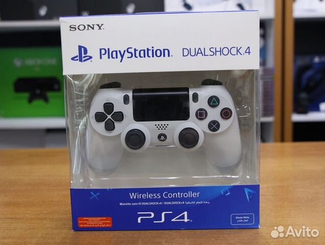 Геймпад PS4 DualShock 4 v2 White