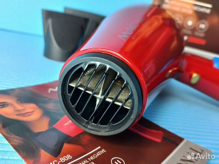 Фен профессиональный + 2 насадки MAC