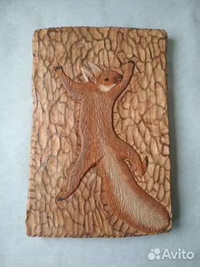 Ручная резьба по дереву панно 