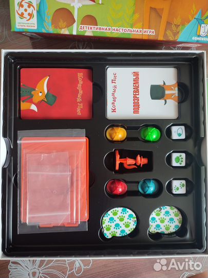 Коварный лис настольная игра