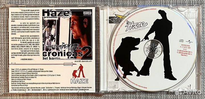 Haze - Crnicas Del Barrio (Spain Hip-Hop) CD