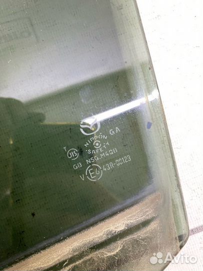 Стекло двери заднее левое Mazda 6 GJ 2014