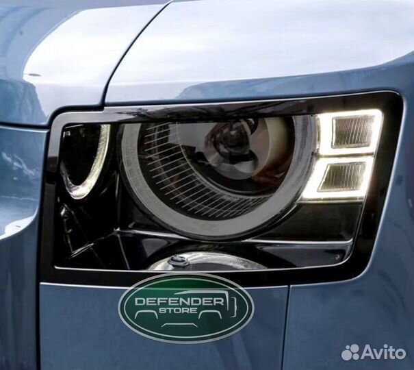 Защитная плёнка фар Land Rover Defender