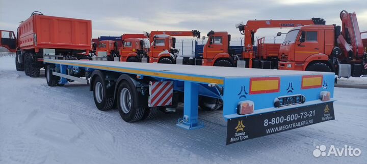 Прицеп трал (тяжеловоз) МегаТрон 4589PF, 2023