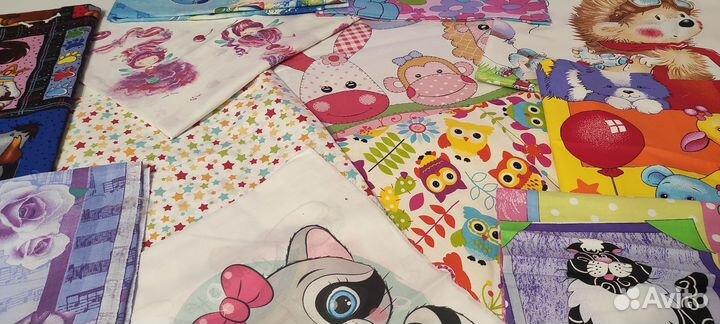 Лоскут детских тканей 100 хлопок