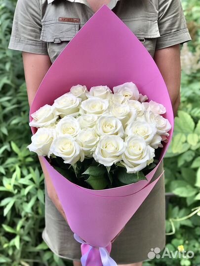 25 роз импортная Эквадор