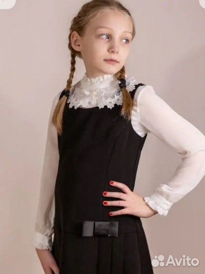 Блузка детская школьная