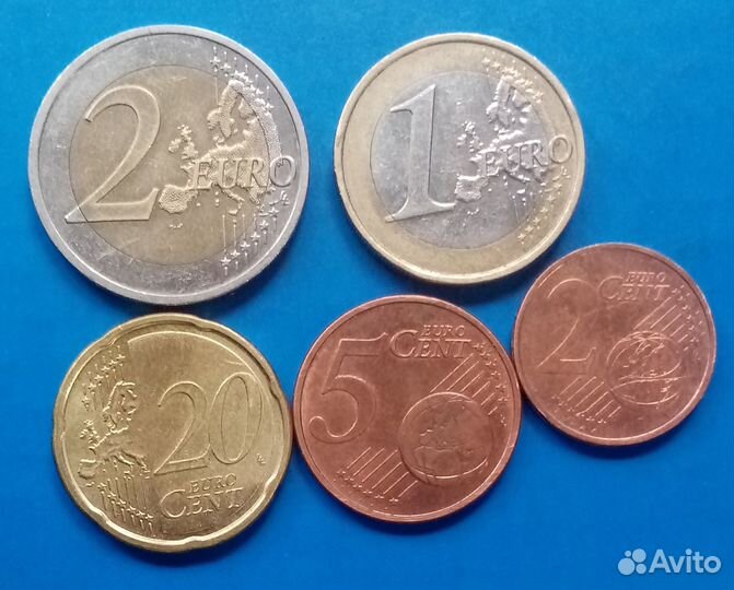 Евроценты Германия, Словения,Австрия