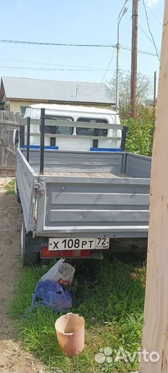 Грузоперевозки газель открытая бортовая 3м