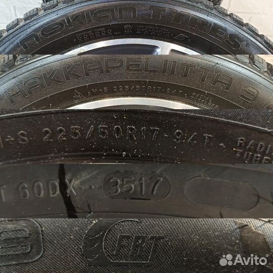 Колеса в сборе 225/50 R17