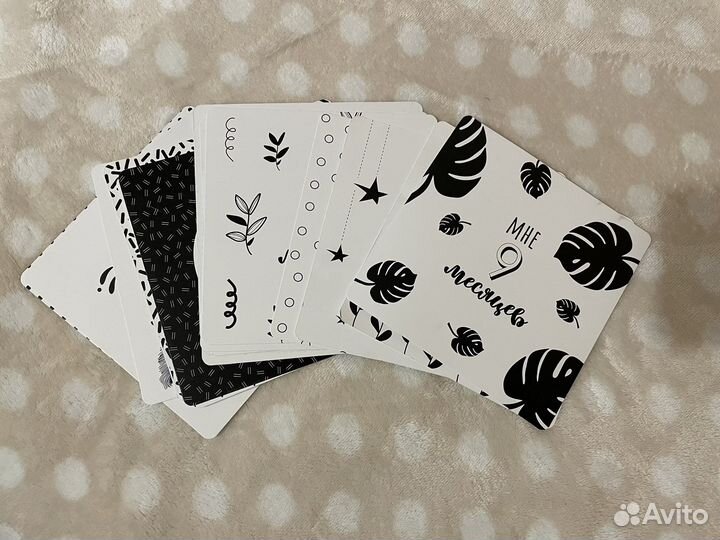 Карточки для фотосессии малыша