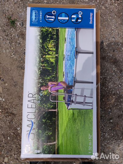 Лестница для каркасного бассейна