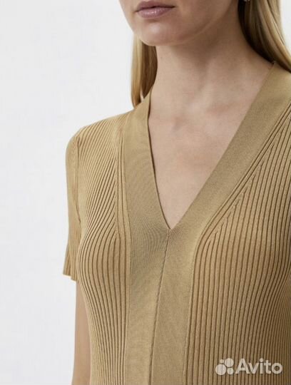 Massimo dutti трикотажное платье, M