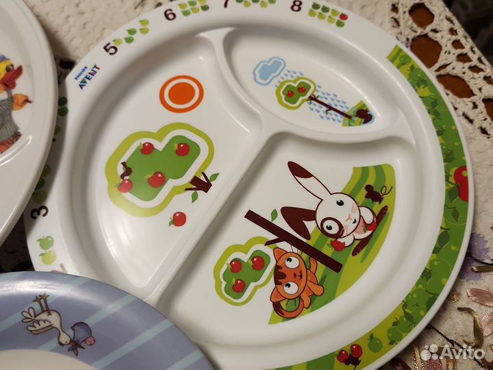 Набор тарелок для малыша