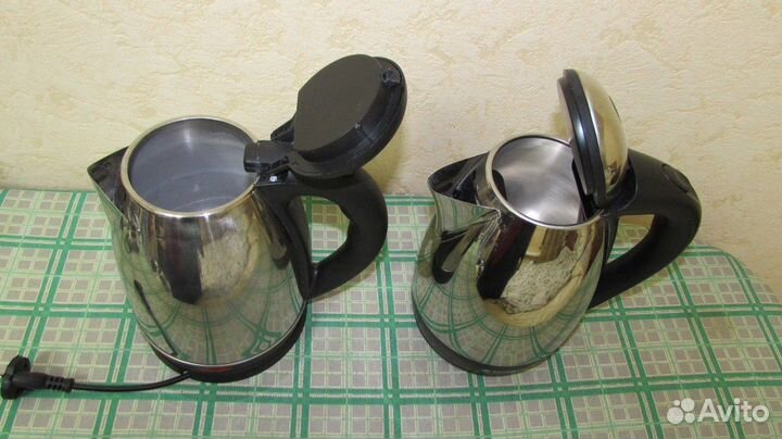 Электрочайники vitek и Нонейм - рабочие, Б/У мало