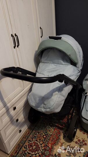 Детская коляска трансформер 2 в 1 adamex