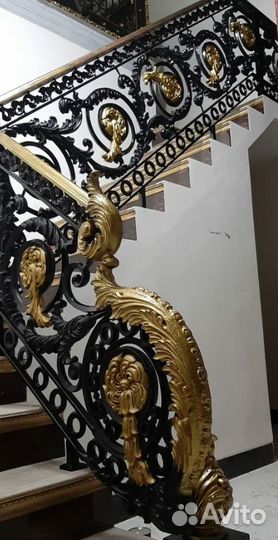 Кованные перила, ограждения