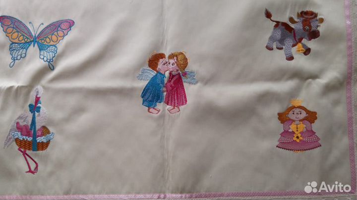 Hand made Покрывало и подушка