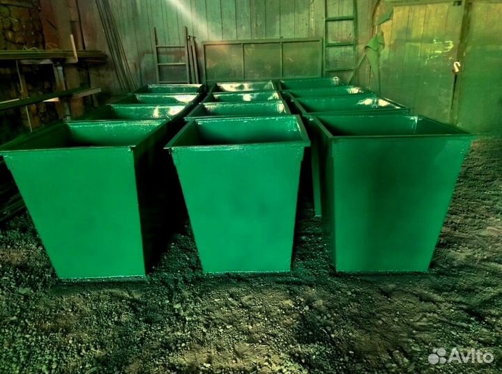 Мусорный контейнер 0.75 м3. Арт 3787