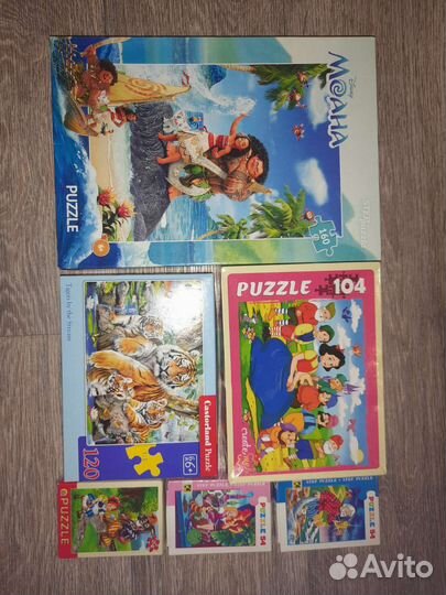 Продаю б/у пазлы