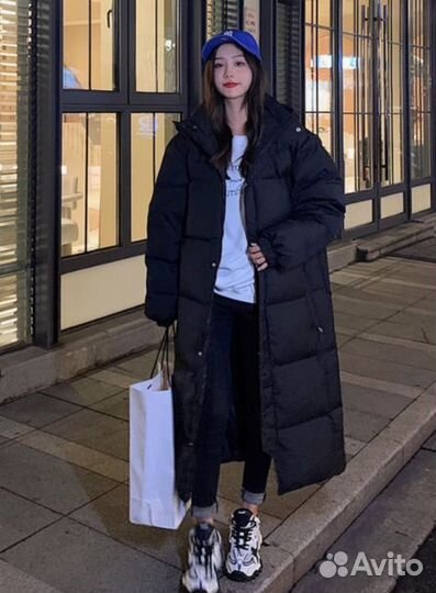 Длинный Пуховик Miu Miu Balenciaga type