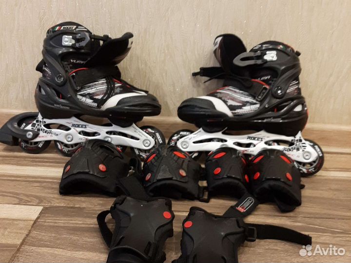 Ролики с защитой Roces Yuma для мальчиков