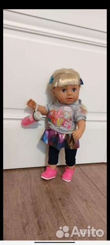 Кукла baby born сестричка, блондинка, 43 см