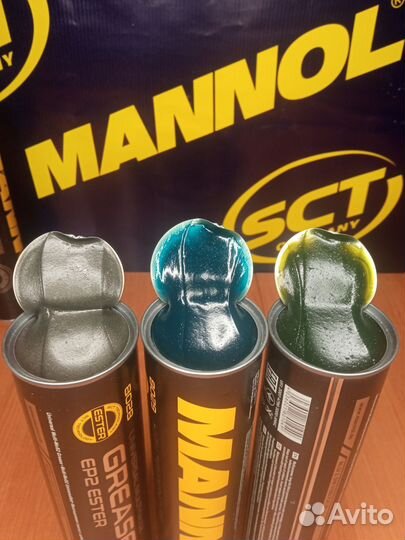 Смазка в тубах в ведрах синяя Mannol Ер2 Mp2 Lc2