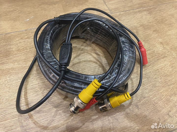 Кабель для камер видеонаблюдения, 40м, новый