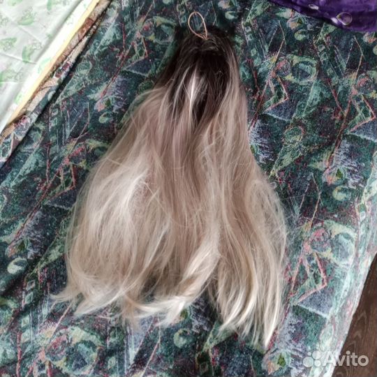 Хвост шиньон на крабе