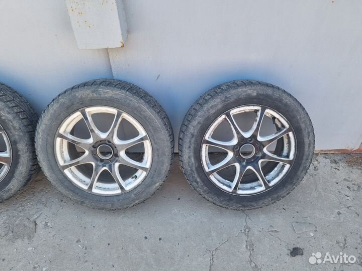 Диски r15 4x100 с резиной бу