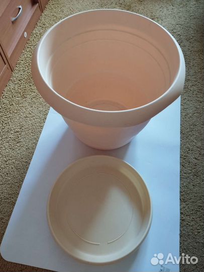 Цветочный горшок 40 см напольный