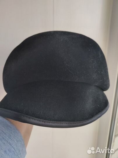 Шляпа-кепка новая из фетра