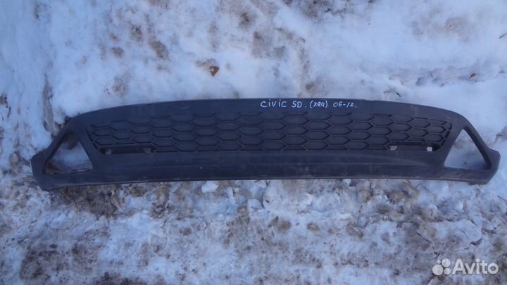 Honda Civic 5D 2006 - 2012 Юбка заднего бампера