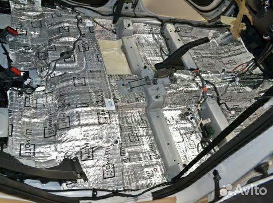 Шумоизоляция пола автомобиля от Шумoff