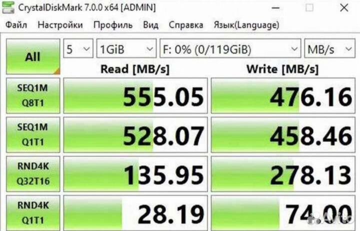 Ssd диск 128gb (новый)