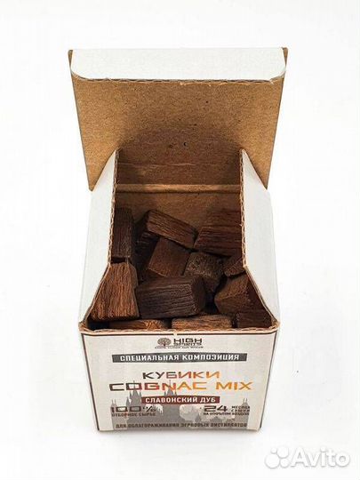 Сегмент дубовый, «Cognac Mix», смесь обжигов куб 4