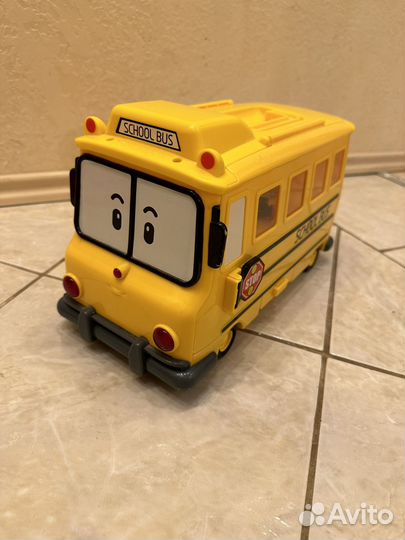 Игрушка автобус автопарк