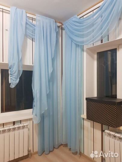 Шторы, тюль, занавеси