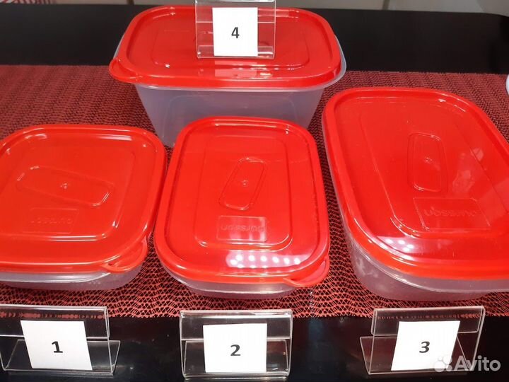 Ланч-боксы/контейнера особо прочные