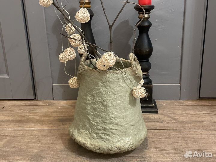 Декоративная ваза, корзина