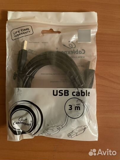 Кабель USB для компьютеров, принтеров